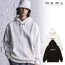 MSML/MUSIC SAVED MY LIFE BLACK LETTER HOODIE M1-02B5-CL52画像