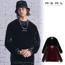 MSML/MUSIC SAVED MY LIFE VELOR GAME SHIRT M1-02B5-CL01画像