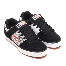 DC SHOES DP PURE BLACK/WHITE/RED DM226108-XKWR画像