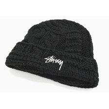 STUSSY Knit Patchwork Beanie 1321112画像