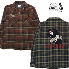 OLD CROW FAST CROW - L/S CHECK SHIRTS OC-22-AW-07画像
