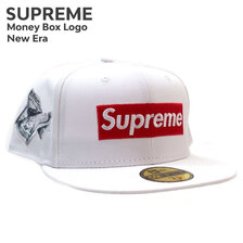Supreme 22FW Money Box Logo New Era画像