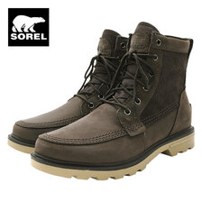 SOREL CARSON STORM WP Blackened Brown/Khaki II NM4901-205画像