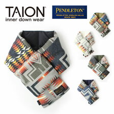 TAION &times; PENDLETON REVERSIBLE DOWN MUFF PDT-TON-223006画像
