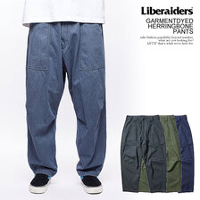Liberaiders GARMENTDYED HERRINGBONE PANTS 767032203画像