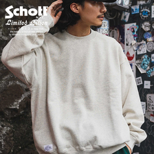 Schott BRANK CREW SWEAT画像