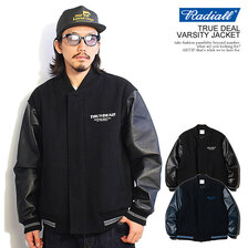 RADIALL TRUE DEAL - VARSITY JACKET RAD-22AW-JK006-01画像