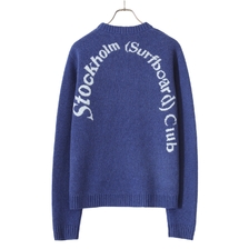 Stockholm Surfboard Club KNIT SWEAT KNM2B12画像