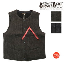Brown`s Beach BROWN'S BEACH EARLY VEST BBJ-001画像