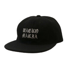 WACKOMARIA WOOL 6 PANEL CAP BLACK画像