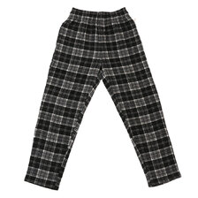COOKMAN Chef Pants Wool Mix Tartan Black画像