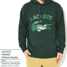 LACOSTE SH059EL Pullover Hoodie画像