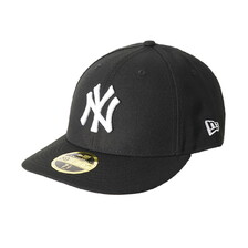 NEW ERA LP 59FIFTY ニューヨーク・ヤンキース ブラック &times; スノーホワイト 12746845画像
