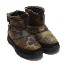 THE NORTH FACE NUPTSE BOOTIE WP LOGO SHORT SE TNF CAMO PRINT&times;TNF BLACK NF52271-TF画像
