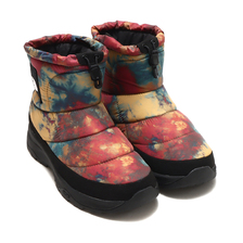 THE NORTH FACE NUPTSE BOOTIE WP LOGO SHORT SE ICE DYE PRINT&times;TNF BLACK NF52271-ID画像