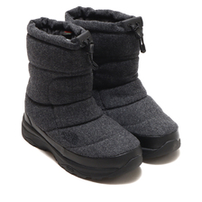 THE NORTH FACE NUPTSE BOOTIE WP VII WOOL BLACK&times;TNF BLACK NF52272-WB画像