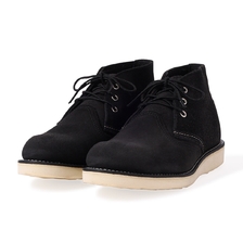 RED WING WORK CHUKKA BLACK "ABILENE" ROUGH OUT 3147画像