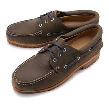 Timberland Authentics 3 Eye Classic Olive Full Grain A5S38-901画像