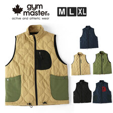 gym master リップストップキルティングベスト G933645画像