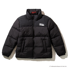 THE MET x Kinetics x FIRST DOWN BUBBLE DOWN JACKET BLACK F342610C画像