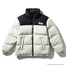 THE MET x Kinetics x FIRST DOWN BUBBLE DOWN JACKET GRAGE F342610C画像