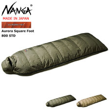 NANGA Aurora Square Foot 800 STD Sleeping Bag画像