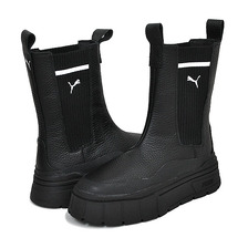 PUMA MAYZE STACK CHELSEA CASUAL WNS PUMA BLACK 386742-02画像