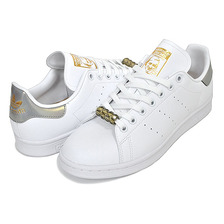 adidas STAN SMITH W FTWWHT/FTWWHT/GOLDMT GY9573画像