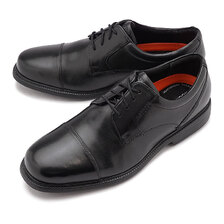 ROCKPORT Charlesroad Cap Toe Black V80556W画像
