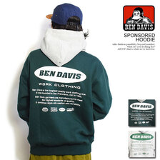 BEN DAVIS SPONSORED HOODIE C-2780049画像