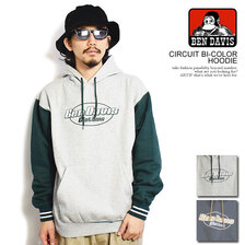 BEN DAVIS CIRCUIT BI-COLOR HOODIE C-2780051画像