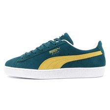 PUMA SUEDE TEAMS II VARSITY GREEN/MUSTARD SEED 386595-02画像