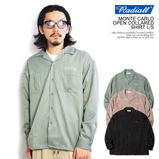 RADIALL MONTE CARLO - OPEN COLLARED SHIRT L/S RAD-22AW-SH005画像