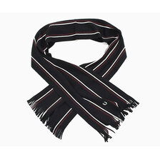 FRED PERRY Striped Raschel Scarf C4120画像