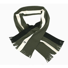 FRED PERRY Bold Stripe Raschel Scarf C4133画像