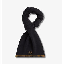 FRED PERRY Twin Tipped Merino Wool Scarf C9152画像