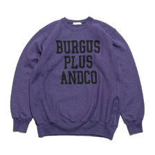 BURGUS PLUS LOGO CREW SWEAT BP22601画像
