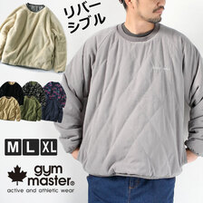 gym master キルトxボアリバーシブルクルーネック G921623画像