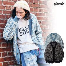 glamb Big Paisley Cardigan GB0123-KNT02画像