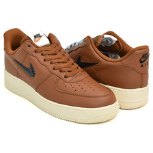 NIKE AIR FORCE 1 '07 PRM VTG PECAN / BLACK - PECAN - ALPHA ORANGE DO9785-200画像