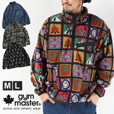 gym master 総柄フリースプルオーバー G921662画像