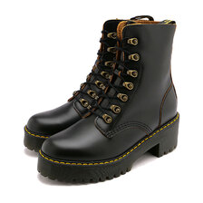 Dr.Martens Leona Black Vintage Smooth 22601001画像