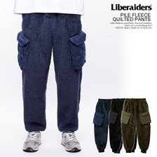 Liberaiders PILE FLEECE QUILTED PANTS 767052203画像