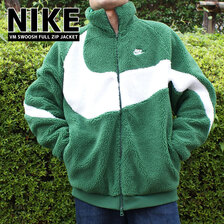 NIKE VM SWOOSH FULL ZIP JACKET GREEN/WHITE BQ6546-341画像