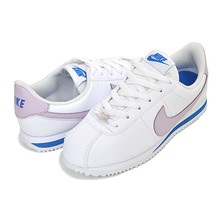 NIKE CORTEZ BASIC SL(GS) white/iced lilac-soar 904764-108画像