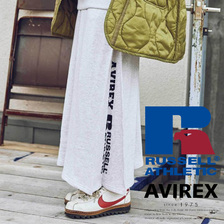 Russell Athletic × AVIREX SWEAT LONG SKIRT画像