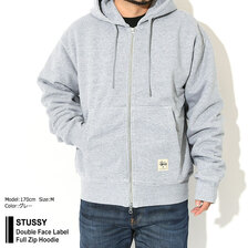 STUSSY Double Face Label Full Zip Hoodie 118460画像