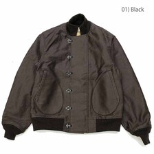 Buzz Rickson's WILLIAM GIBSON COLLECTION Type BLACK JACKET, DECK HOOK BR15196画像