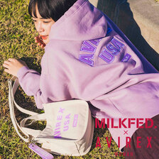 MILKFED. &times; AVIREX PULL OVER PARKA/画像