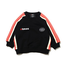 THE OTOGIBANASHI SUPPLY &times; atmos KIDS CREW NECK SWEAT BLACK画像